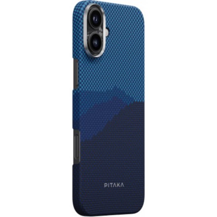 Чехол для iPhone 16 Pitaka StarPeak Tactile Woven case (Over The Horizon)