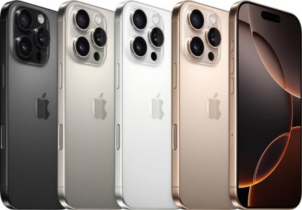 Смартфон Apple iPhone 16 Pro 512GB натуральный титан